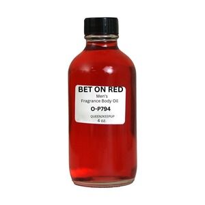 Bet on Red (Men) Body Oil 4 oz Fragrance All Natural Scent